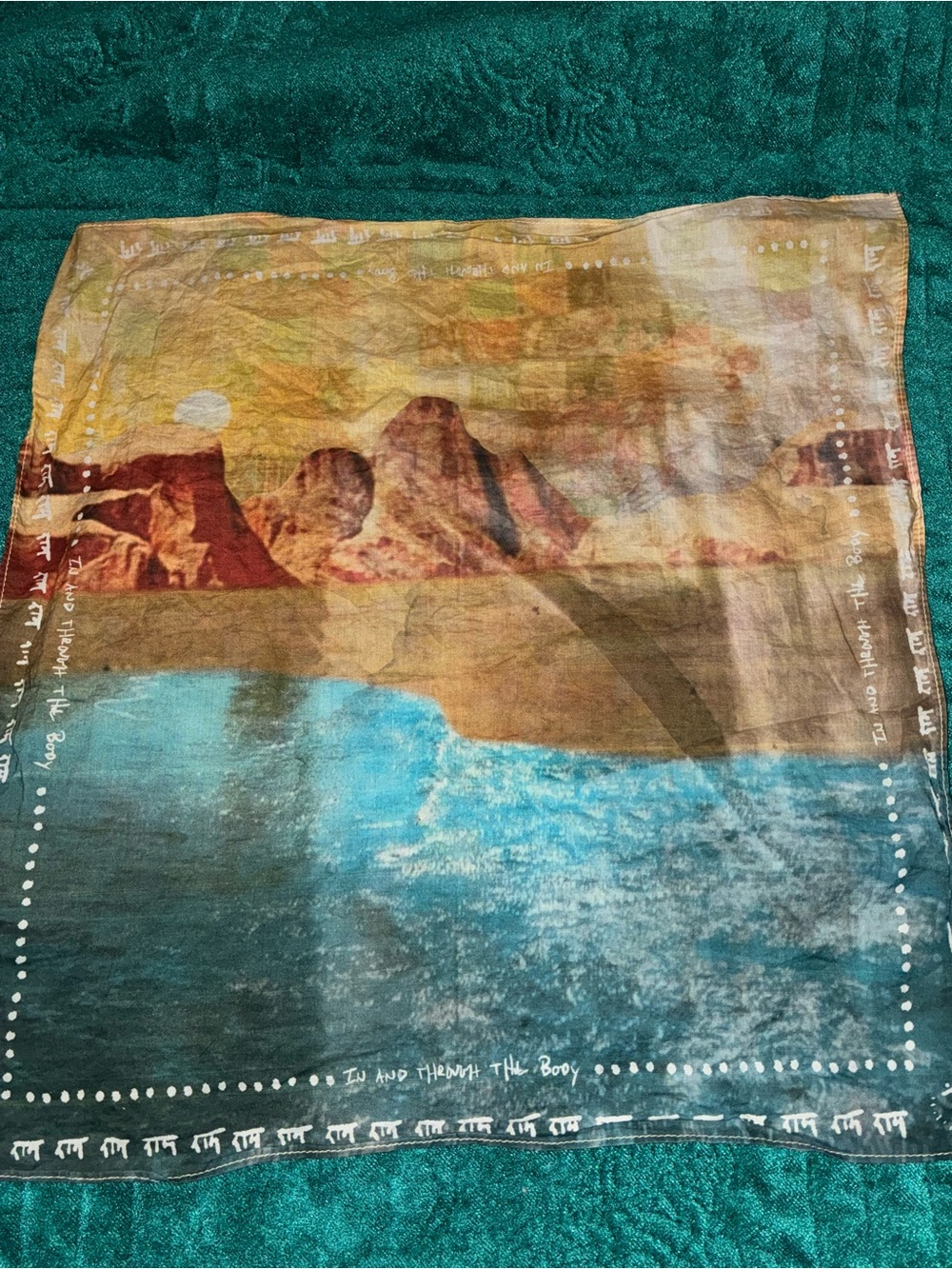 Scenic Print Tapestry Cloth